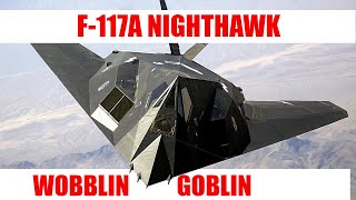 F 117A NightHawk  Wobblin Goblin [upl. by Slein]