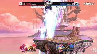 Smash the Glass 8 Jacie Diddy Kong vs sickle Greninja [upl. by Kira261]