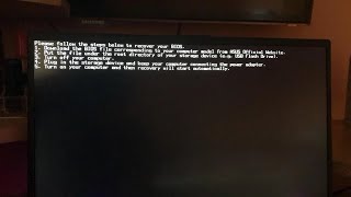 ASUS X515EA X415EA stuck at bios recovery screen [upl. by Aicilanna]