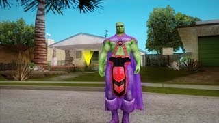 GTA San  Martian Manhunter injustice [upl. by Bambi]