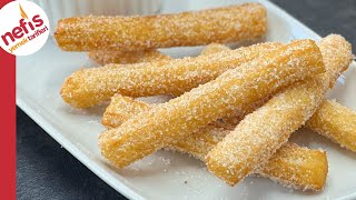 3 Malzemeyle 5 Dakikada En Kolay Tatlı 💥 Churros Tarifi [upl. by Tamra856]