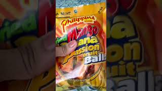 Mango Banana Passion fruit Balls shortvideo asmrsounds satisfyingvideo youtubeshorts [upl. by Whittaker]