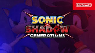 SONIC X SHADOW GENERATIONS – Announce Trailer – Nintendo Switch [upl. by Burner]