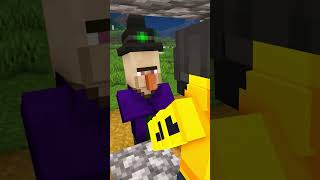 Minecraft Mobs TRICK or TREAT shorts [upl. by Ibrab617]