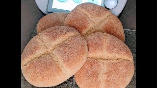 Painsemoule🍞 au Thermomix 🔥TM6 👍 خبز السميد 🍞في ثيرموميكس [upl. by Alym947]