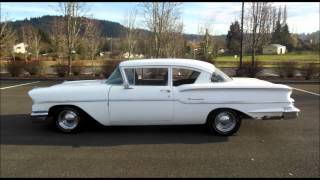 1958 Chevy Biscayne 2 door  8450 [upl. by Ynohtnad]