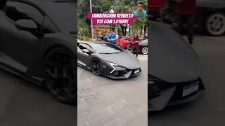 Lamborghini Revuelto R7 Milhões chegando noFAMOSO POSTO DE SP💥 lamborghini sound exhaust [upl. by Akemeuwkuhc]