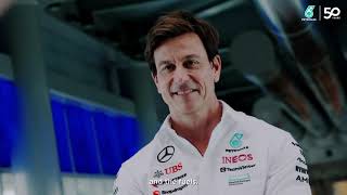 Toto Wolff in KLCC  PETRONAS 50 [upl. by Bortz]