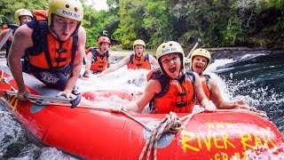 Whitewater Rafting  Behind The Scenes in New Zealand [upl. by Livingstone]