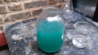 Silver Chloride Precipitation [upl. by Lleznol]