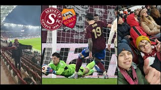 Gallier vs Römer Europa League Gigantenbattle quotServette Genf FC vs AS Rom Stadionvlogquot 30112023 [upl. by Eikciv]