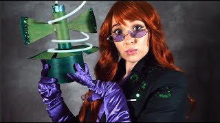 ASMR The Riddler Drains Your Brain ❓🦇  Whispered Riddles❓ Clothing Sounds❔ Brain Massage❔❓❔ [upl. by Pelage]