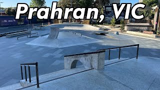 Melbournes NEW Prahran Skatepark is THE BEST [upl. by Anaihr]