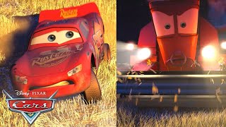 Lightning McQueens Most Shocking Moments in Cars  Pixar Cars [upl. by Ardnu63]