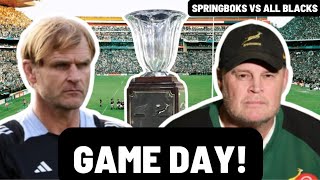 GAME DAY  SPRINGBOKS vs NEW ZEALAND  Rugby Championship [upl. by Leagiba478]