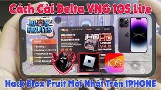 Cách Cài DELTA VNG LITE IPA Bản chính thức trên iphone cho người mới hackbloxfruits [upl. by Wardle107]