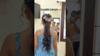 5 Beautiful hairstyle  high bun  braids  half updo  Gajra hairstyle hairstyle [upl. by Radloff586]