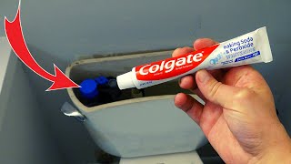 Drop Toothpaste in Your Toilet Tank and Watch What Happens [upl. by Charis]