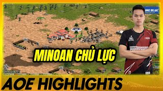 Thế nhà Minoan SINH RA ĐỂ CÂN BẢN ĐỒ  Team SPT ĐÁNH CỰC KHÉT  AoE Highlights aoe [upl. by Mitchel]