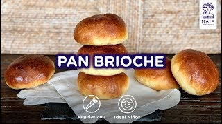 Cómo hacer Pan Brioche  Ideal para HAMBURGUESAS  Receta fácil y rápida [upl. by Robbi]