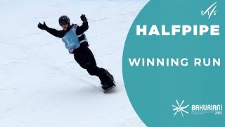 Chaeun LEE KOR  Gold  Mens Halfpipe  Bakuriani 2023 [upl. by Yuhas228]