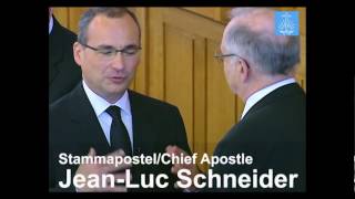 Pfingsten 2013 Ein neuer Stammapostel  Pentecost 2013 A new Chief Apostle [upl. by Airotciv]