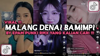 DJ MALANG DENAI BAMIMPI BY EPAM PUNKI RIMEX VIRAL TIKTOK 2024 [upl. by Cedell680]