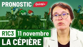 Pronostic PMU Quinté Flash à La Cépière R1C3 du 11 novembre 2024 [upl. by Jeromy]