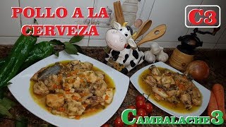 POLLO GUISADO A LA CERVEZA [upl. by Eissolf]