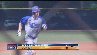 Palm Beach Gardens baseball wins District 98A [upl. by Lisabeth]