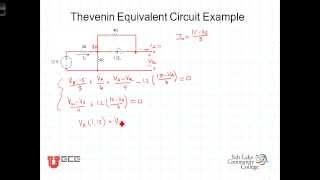 L3 5 4 Thevenin Example 2 [upl. by Enilamme]