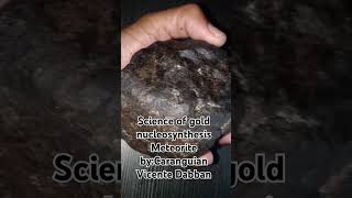 Science of gold nucleosynthesis Meteorite [upl. by Lashond]