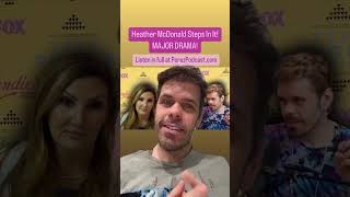 Heather McDonald Steps In It MAJOR DRAMA  Perez Hilton [upl. by Nairim6]