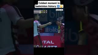 Kevin Sanjaya coldest moment 🥶🤯  badminton trending kevinsanjaya [upl. by Buck252]