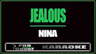 Jealous  NINA KARAOKE [upl. by Hole]