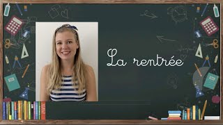 Les comptines de Pauline  La rentrée [upl. by Anette]