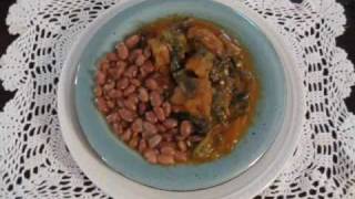 Chilacas con Carne de Puerco en Salsa Roja  video 22 [upl. by Tnafni472]