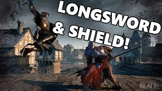 Conquerors Blade  Longsword amp Shield  The Ultimate Tank [upl. by Sophey98]