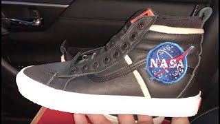 Vans NASA X Sk8 Hi 46 Mte Dx Space Voyager Black shoes [upl. by Hoppe344]