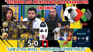 Prensa tica explota quotDiferencia abismal con el fútbol mexicano nunca estaremos a su nivelquot [upl. by Animrelliug]