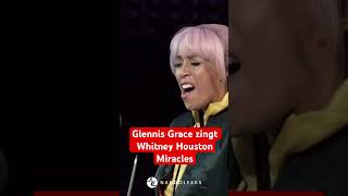 Glennis Grace zingt Whitney Houston klassieker MIRACLES shorts [upl. by Euqinay410]