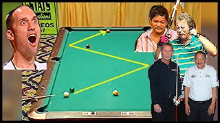 The EFREN REYES shot that changed POOL HISTORY  Epic Z shot [upl. by Novahs213]