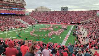 Nebraska Cornhusker Marching Band Halftime Show Honors Veterans  Veterans Day 2023 [upl. by Michelsen262]