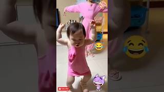 Dame tu Costa 😂  baby funny dance  dametucosita shorts cute [upl. by Otsirc]