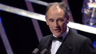 Mark Rylance wins a BAFTA for leading Actor  The British Academy Television Awards 2016 [upl. by Nohj]