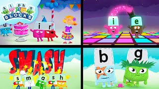 Phonics Summer Vacations A to Z  Learn to Read  Alphablocks [upl. by Morley925]