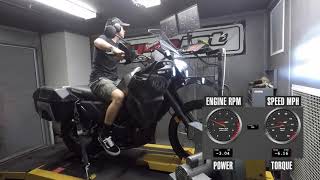 2022 Kawasaki KLR650 Dyno Test [upl. by Eelaras]