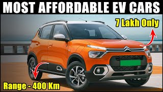 Top 5 Most Affordable Electric Cars In India💰👌 Best Budget Electric Cars In India [upl. by Witha]