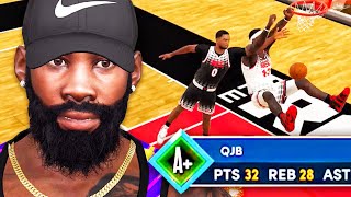 ALMOST 3030 With 73 PAINT BEAST on REC NBA 2k22 Next Gen Gameplay [upl. by Laflam495]