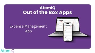 Expense Management App by AtomIQ [upl. by Grayce780]